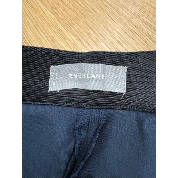 NWOT Everlane Bi-Stretch Work Pants Navy 4 - Picture 7 of 8